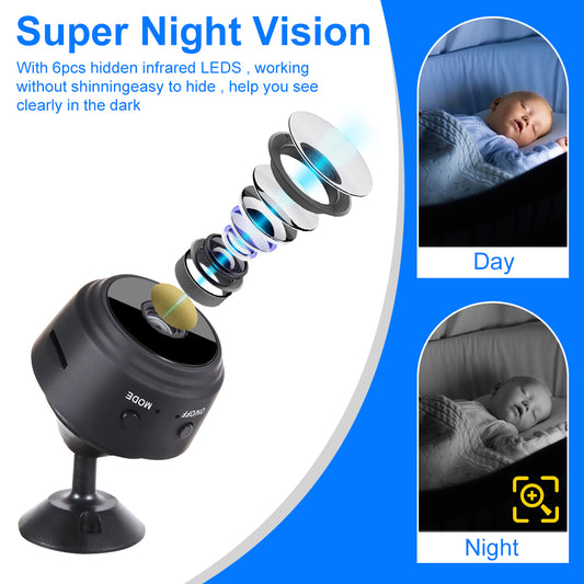 A9 Mini WiFi Camera 1080P Full HD